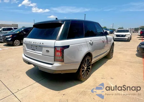 2016 Land Rover Range Rover Supercharged z USA, uszkodzony, nr VIN SALGS2EF4GA317214